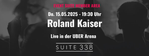 Roland Kaiser am 15.05.2025 - Ticket
